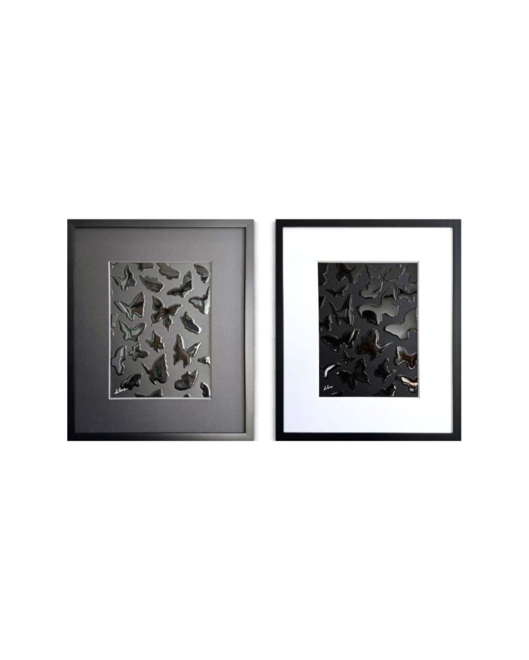 Mini Reflections of the Soul - Monochromatic Frame