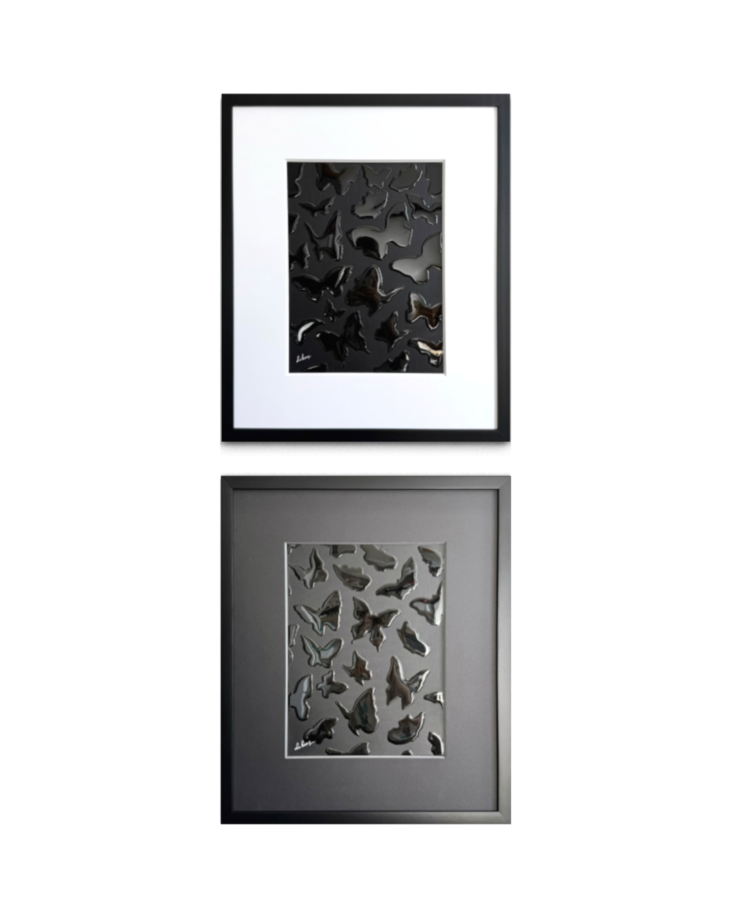 Mini Reflections of the Soul - Monochromatic Frame