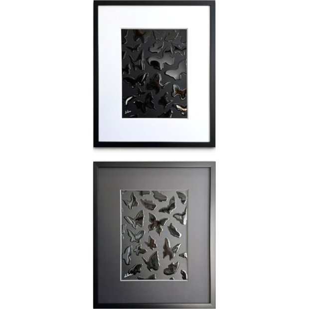 Mini Reflections of the Soul - Monochromatic Frame