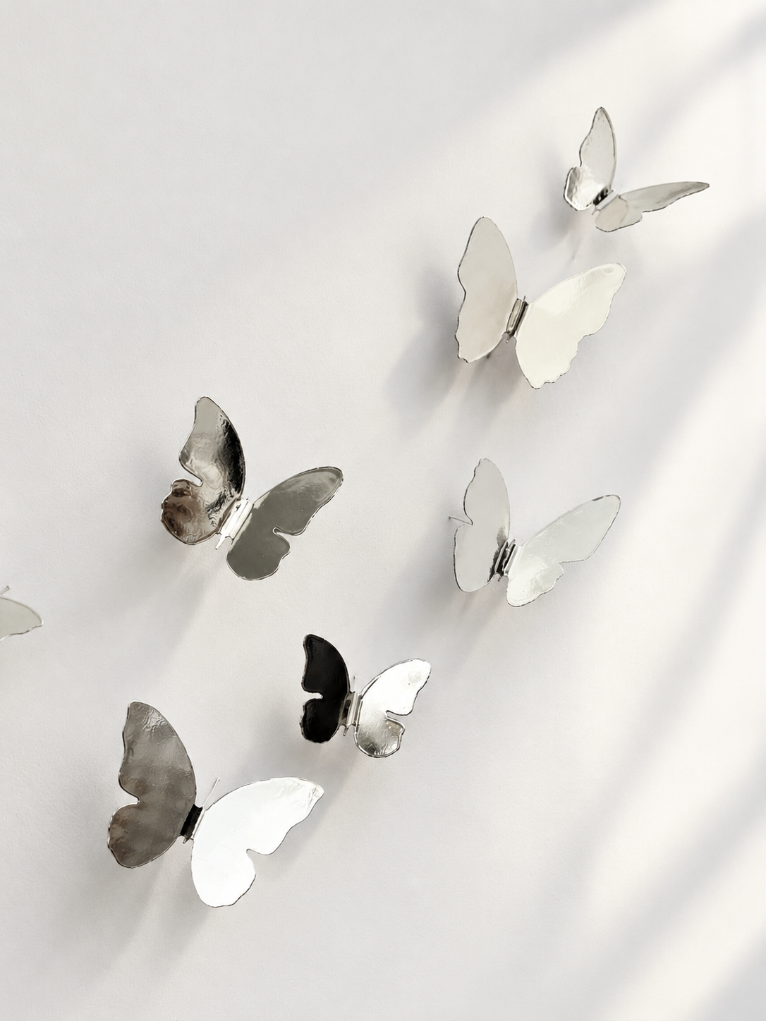 Fluttering Skies - Silver